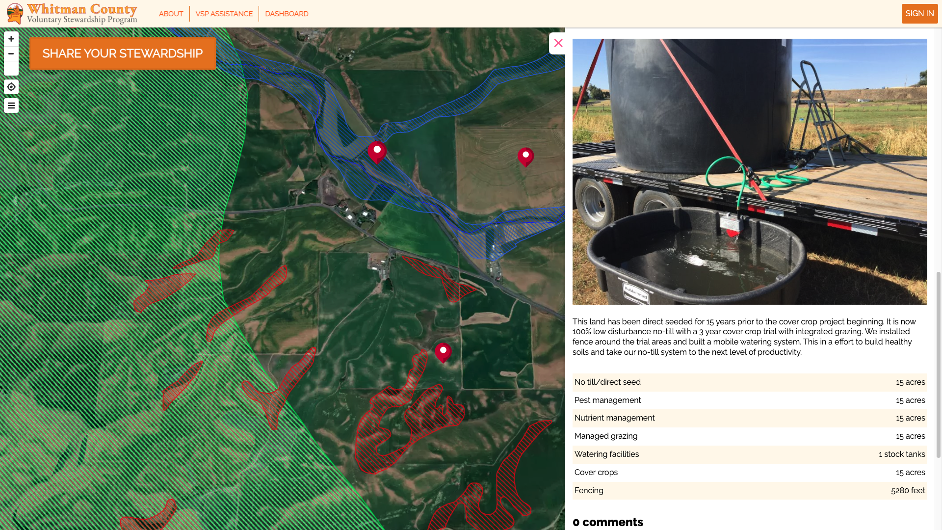 Conservation Project for Whitman County